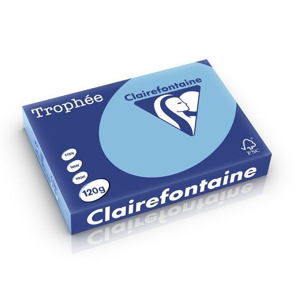 Clairefontaine gekleurd papier lavendel 120 g/m² A4 (250 vellen) 1245PC 250203 - 1