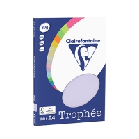 Clairefontaine gekleurd papier lila 80 g/m² A4 (100 vellen) 250041 250041