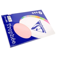 Clairefontaine gekleurd papier roze 80 g/m² A4 (100 vellen) 250001 250001