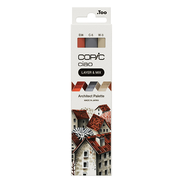 Copic Ciao Layer & Mix markerset Architect Palette (3 stuks) 220750304 311009 - 1
