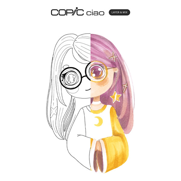 Copic Ciao Layer & Mix markerset Sunset Palette (3 stuks) 220750308 311004 - 3