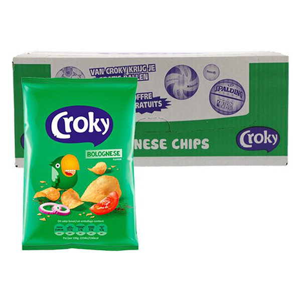 Croky Bolognese chips 40 gram (20 stuks) 664391 423829 - 2