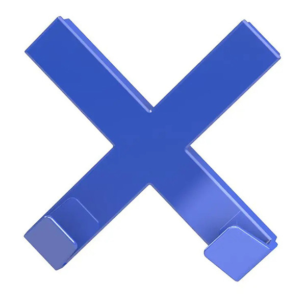 Dahle Mega magneet Cross XL blauw 95550-14820 210535 - 2
