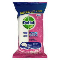 Dettol hygiënische doekjes Kersenbloesem (80 stuks)  SDE00076