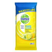 Dettol hygiënische doekjes citroen (80 stuks)  SDE00048