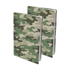 Dresz rekbare boekenkaft A4 camouflage (2 stuks)