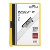 Durable Duraclip klemmap geel A4 voor 30 vellen