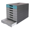 Durable Idealbox Pro ladeblok blauw (7 laden) 776306 310253 - 2