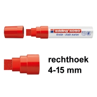 Edding 4090 krijtstift rood 4-4090002 200888