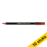 Aanbieding: 10x Edding 1340 brushpen bruin