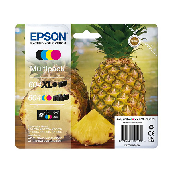 Epson 604XL multipack (origineel) C13T10H94010 027207 - 1