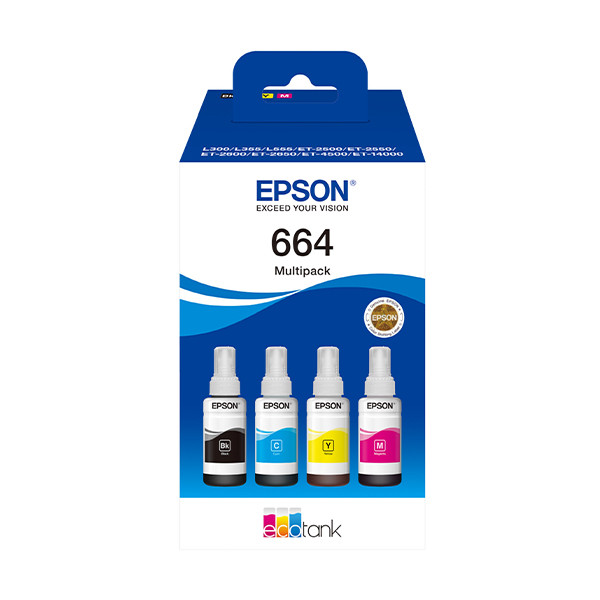 Epson 664 multipack (origineel) C13T66464A 652080 - 1