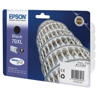 Epson 79XL (T7901) inktcartridge zwart hoge capaciteit (origineel) C13T79014010 026652