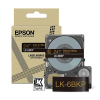 Epson LK-6BKP tape goud op metallic zwart 24 mm (origineel)