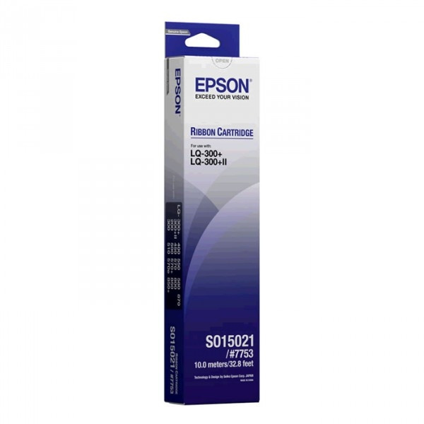 Epson S015021 (#7753) inktlint zwart (origineel) C13S015021 080020 - 1