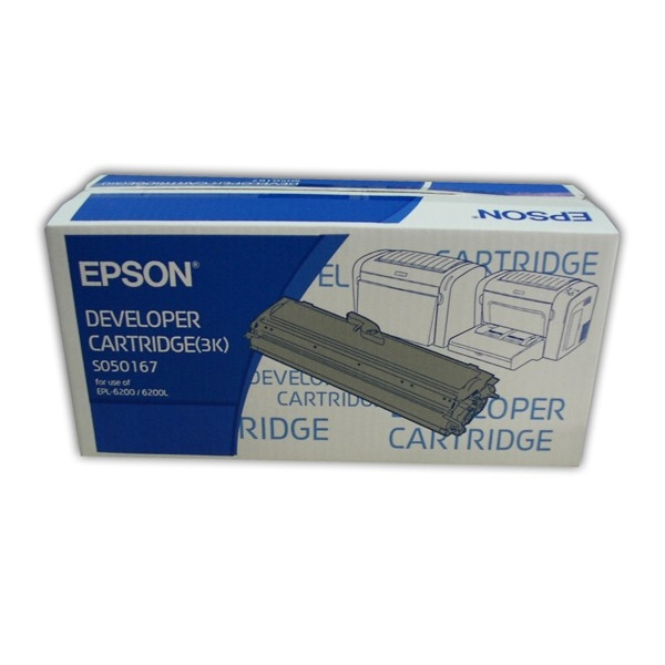 Epson S050167 toner zwart (origineel) C13S050167 027770 - 1