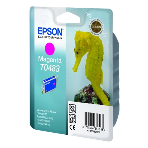 Epson T0483 inktcartridge magenta (origineel) C13T04834010 022570 - 1