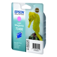 Epson T0486 inktcartridge licht magenta (origineel) C13T04864010 022630