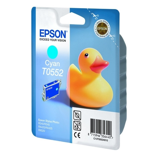 Epson T0552 inktcartridge cyaan (origineel) C13T05524010 902466 - 1