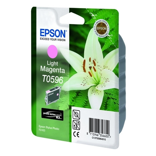 Epson T0596 inktcartridge licht magenta (origineel) C13T05964010 022975 - 1