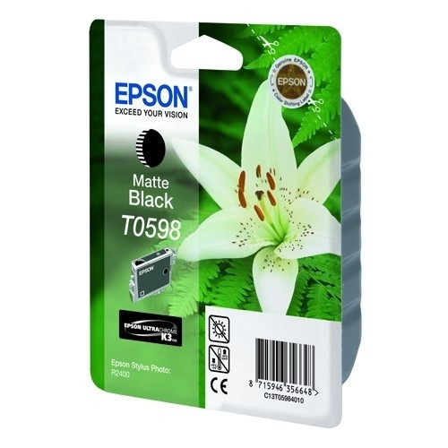 Epson T0598 inktcartridge mat zwart (origineel) C13T05984010 901945 - 1