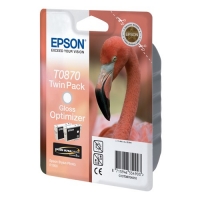 Epson T0870 glansafwerking (gloss optimizer) 2 stuks (origineel) C13T08704010 023300