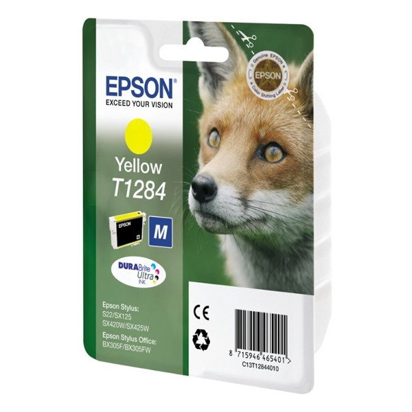 Epson T1284 inktcartridge geel (origineel) C13T12844011 C13T12844012 026281 - 1