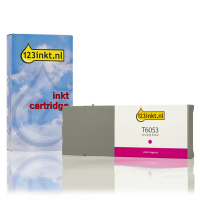 Epson T6053 inktcartridge vivid magenta standaard capaciteit (123inkt huismerk) C13T605300C 026055