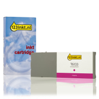 Epson T6133 inktcartridge magenta standaard capaciteit (123inkt huismerk) C13T613300C 026101