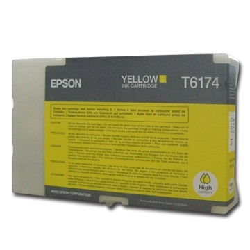 Epson T6174 inktcartridge geel hoge capaciteit (origineel) C13T617400 026180 - 1