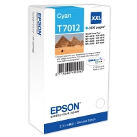 Epson T7012 inktcartridge cyaan extra hoge capaciteit (origineel) C13T70124010 026403