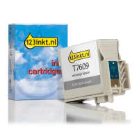 Epson T7609 inktcartridge licht licht zwart (123inkt huismerk)