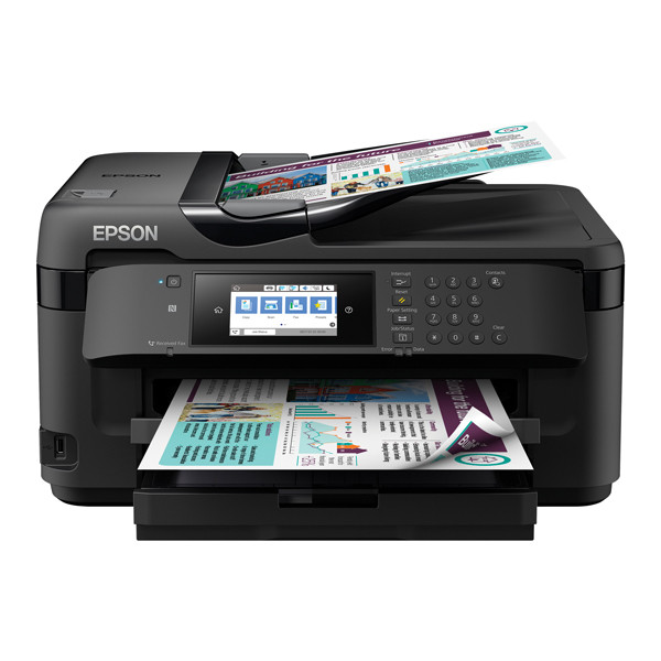 Epson WorkForce WF-7710DWF all-in-one A3+ inkjetprinter kleur met wifi (4 in 1) C11CG36413 831630 - 1