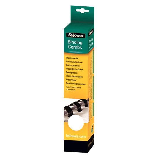 Fellowes bindrug 14 mm wit (25 stuks) 5331603 213158 - 1