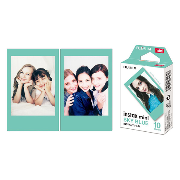 Fujifilm instax mini film Sky Blue (10 vellen) 16537055 150825 - 3