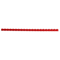 GBC 4028 CombBind bindrug 6 mm rood (100 stuks) 4028213 207110