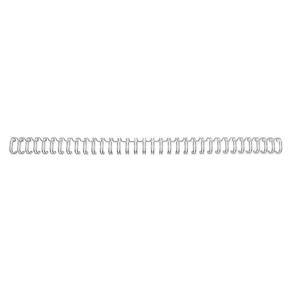 GBC RE810497 metalen draadrug 6 mm zilver (250 stuks) RE810497 207709 - 1