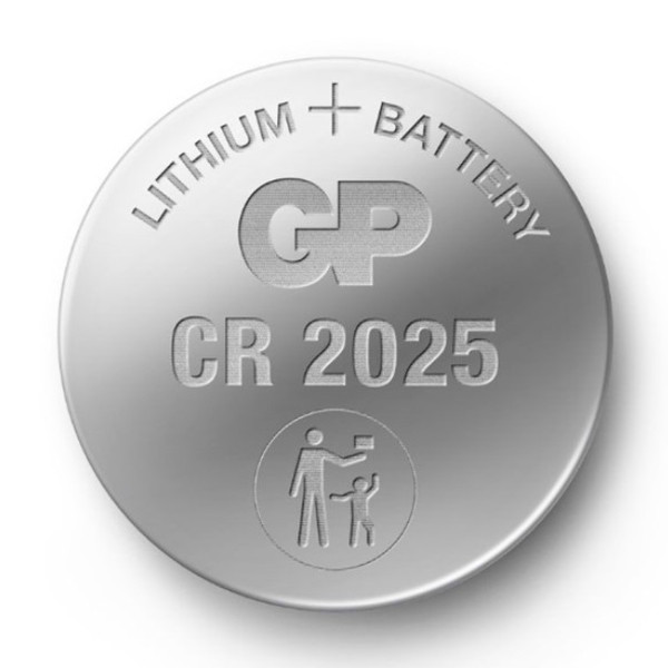 GP CR2025 Lithium knoopcel batterij 1 stuk GP