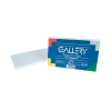 Gallery systeemkaart blanco wit 125 x 75 mm (100 stuks)