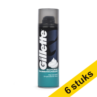 Aanbieding: 6x Gillette Sensitive Skin scheerschuim (200 ml)