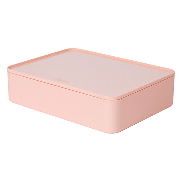 HAN Allison smart-organiser box met deksel flamingo roze HA-1110-86 218068 - 1