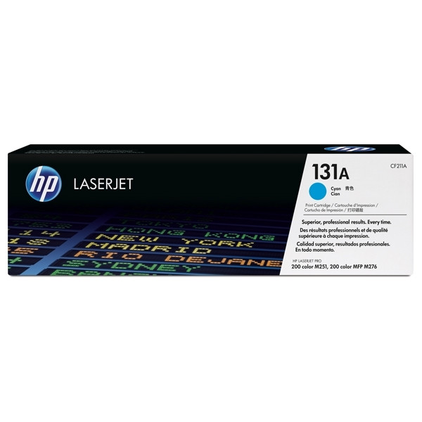 HP 131A (CF211A) toner cyaan (origineel) CF211A 054156 - 1