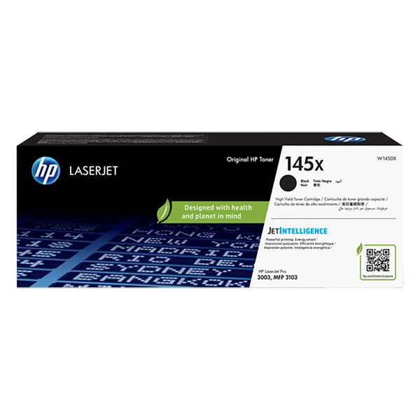 HP 145X (W1450X) toner zwart hoge capaciteit (origineel) W1450X 133088 - 1