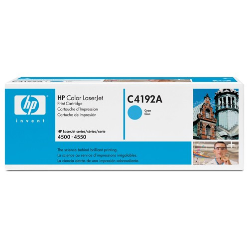 HP 640A (C4192A / EP-83C) toner cyaan (origineel) C4192A 039090 - 1