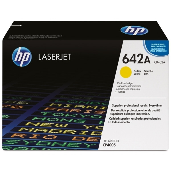 HP 642A (CB402A) toner geel (origineel) CB402A 039710 - 1