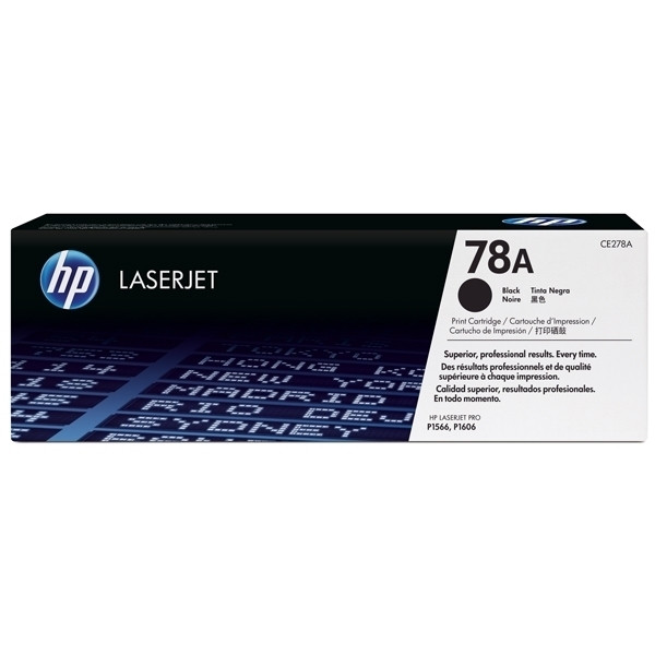 HP 78A (CE278A) toner zwart (origineel) CE278A 039926 - 1