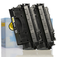 HP 80X (CF280X) toner zwart hoge capaciteit dubbelpak (123inkt huismerk)  160726