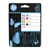 HP 912 (6ZC74AE) multipack zwart/cyaan/magenta/geel (origineel)