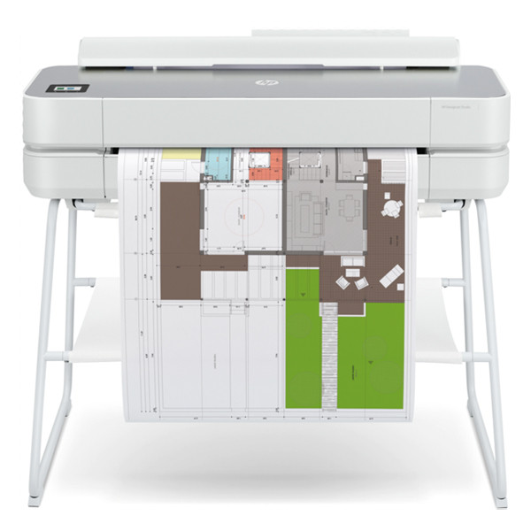 HP DesignJet Studio Steel 24-inch inkjetprinter met wifi 5HB12CB19 817101 - 1