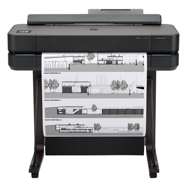 HP DesignJet T650 24-inch inkjetprinter met wifi 5HB08AB19 817097 - 1